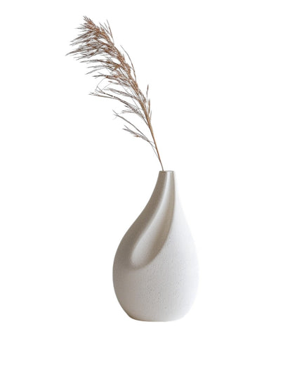 Modern Geometric Ceramic Vase - Minimalist Nordic Flower Pot for Home Decor