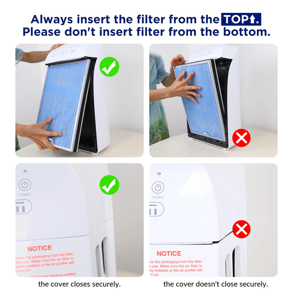 Membrane Solutions MSA3 Air Purifier for Home, Room Up to 1590 sq ft.