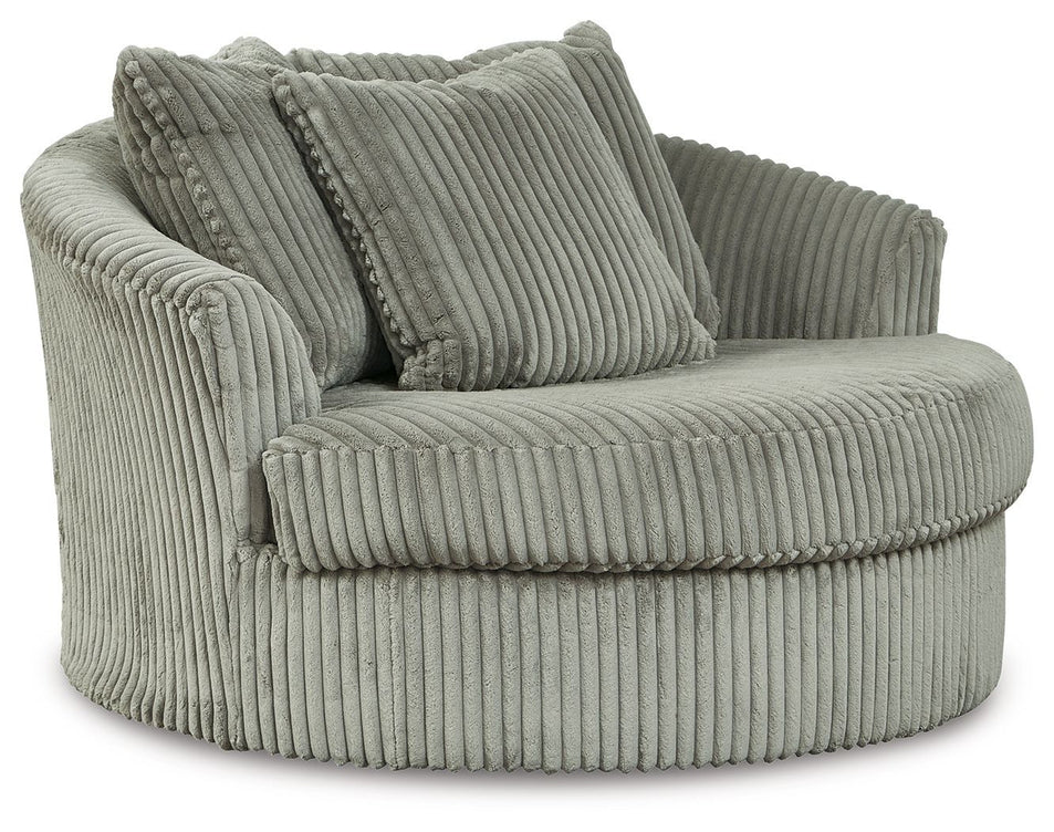 Oversized Swivel Accent Chair