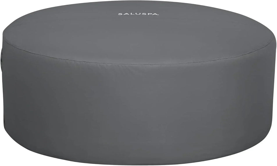 Inflatable Hot Tub Spa (71" x 26") | Portable Hot Tub with 2 Covers (1 Energy-Efficient Thermal Cover and 1 Standard Cover) | Fits Up to 2-4 Persons | Black