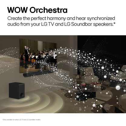 LG – 5.1.1-Channel S70TR Home Theater Soundbar with Wireless Subwoofer and Rear Speakers, Dolby Atmos, WOW Orchestra – Black