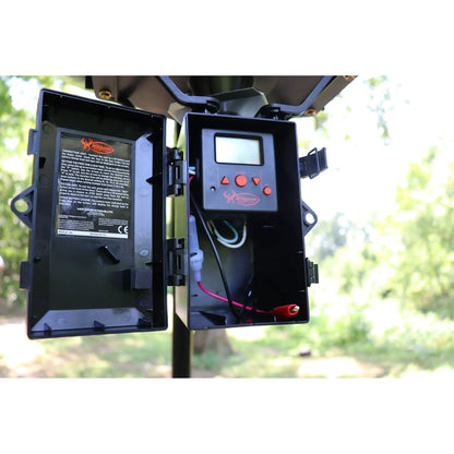 Wildgame Innovations Sports and Outdoors Quick Set Game Feeder, 30-Gal