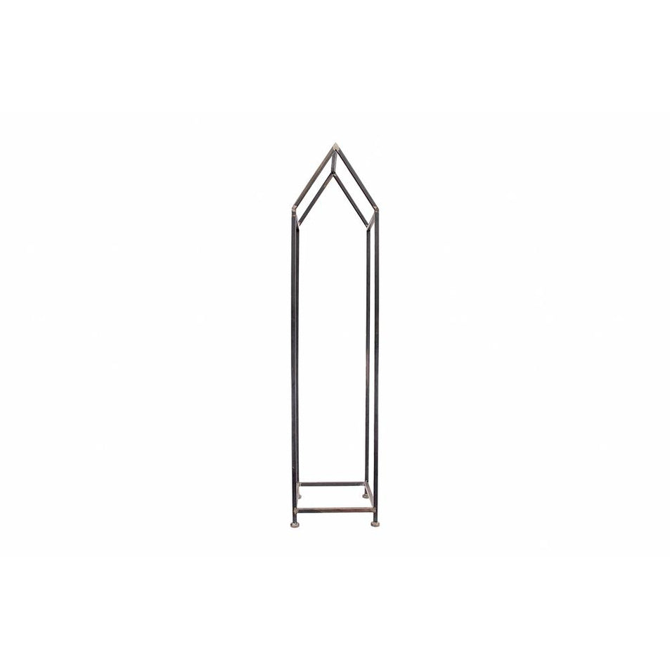 3R Studios House Shaped Metal Log Holder