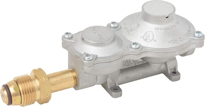 Steel Propane Tank Cylinder with POL Valve and Collar, Great for Mixed Heating Systems, Home fireplaces, Dryers and Grills-Flame King